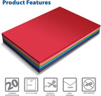 Better Office Products 20 Pack EVA Foam Sheets, Extra Large Sheet Size - Image 3