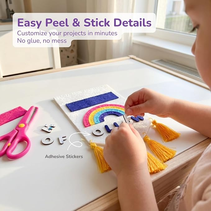 Craftorama Sewing Kit for Kids, Fun and Educational Accessories Craft Set for - Image 7