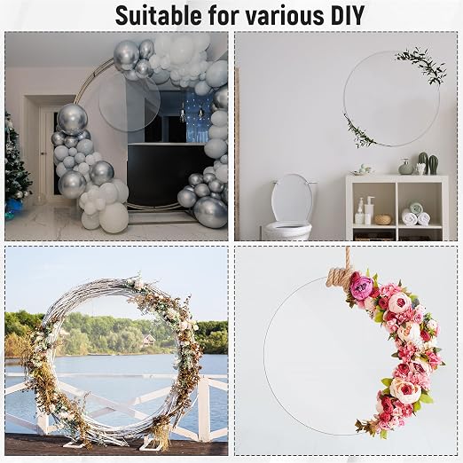 Pushglossy Large Round Acrylic Sheet Clear Acrylic Circle Board Transparent - Image 6