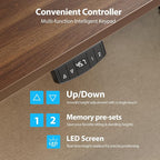 Agilestic Electric Standing Desk, 55 x 28 Inches Height Adjustable Desk - Image 7