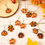 Augshy 64 Pcs Turkey Resin Charms, Thanksgiving Charm - Image 3
