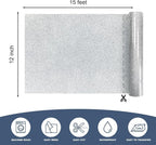 Silver Glitter Heat Transfer Vinyl 12" x 15 ft HTV - Image 2