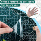 Jutom Quilting Templates Set Acrylic Cutting Templates - Image 4