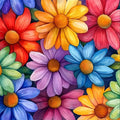 Flowers Diamond Art Kits for Adults, 5D Diamond Painting for Adult Beginners by Unknown