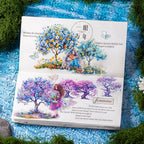 60 Pcs Holographic Floral Tree PET Stickers - Image 6