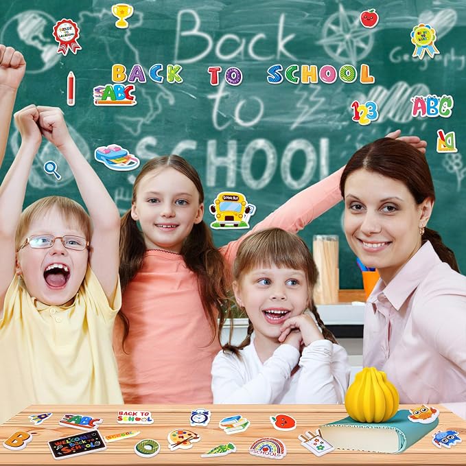 600 Pcs Back to School Foam Stickers Self Adhesive - Image 6