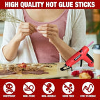 Arrow Mini Hot Glue Sticks, 200 Pack Multi Colored Glue Gun Sticks, Hot Melt - Image 6