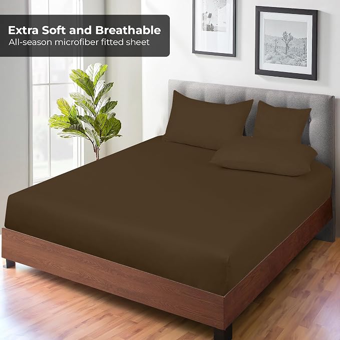 Royale Linens Fitted Sheet Twin XL - Image 4