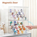 Clear Acrylic Display Case for Figures 4 Layer Figure Display Shelf - Image 2