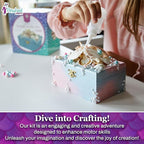 Pinwheel Crafts Mermaid DIY Jewelry Box Kit - Image 5