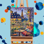 Mrnsiet Paint by Numbers Kit for Adults Beginners, City View Art Adult Paint by - Image 2