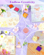 7 Pieces FIVEIZERO Acrylic Stamp Block - Image 4