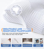 Osteo Cervical Pillow for Neck Pain Relief, Hollow Design Odorless Memory Foam - Image 6