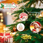 25 PCS Ceramic Sublimation Ornament Blanks Bulk 3 Inch White Round Crafts DIY - Image 4