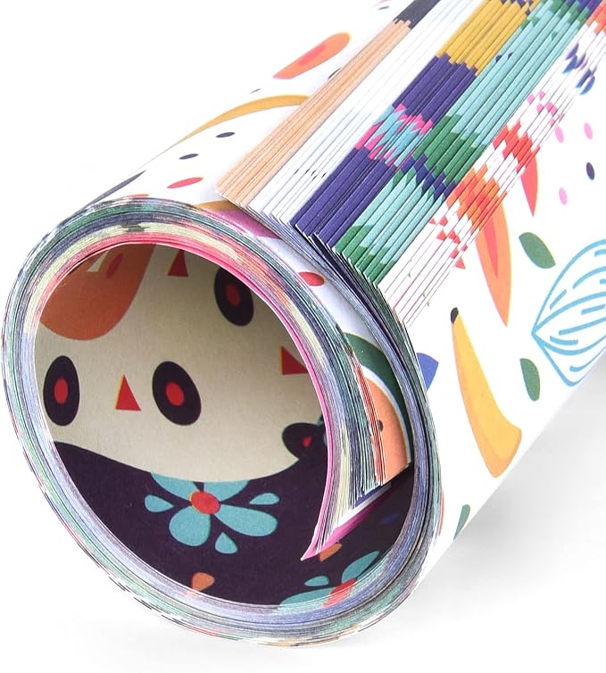 Origami Paper Kit 100 Sheets 6 Inch Square Double Sided Color 20 Vivid Colors - Image 8