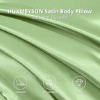 HUXMEYSON Body Pillow with Satin Pillowcase, Body Pillow - Image 3