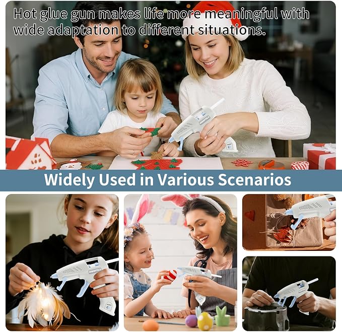 Cordless Hot Glue Gun, Fast Preheating - Image 7
