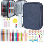 Katech 99-Piece Crochet Hooks Set, Crochet Hook Kit by Katech