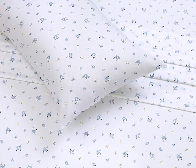 RUVANTI 100% Cotton Sheets – Split King Size Percale Bedding, Cooling & - Image 3