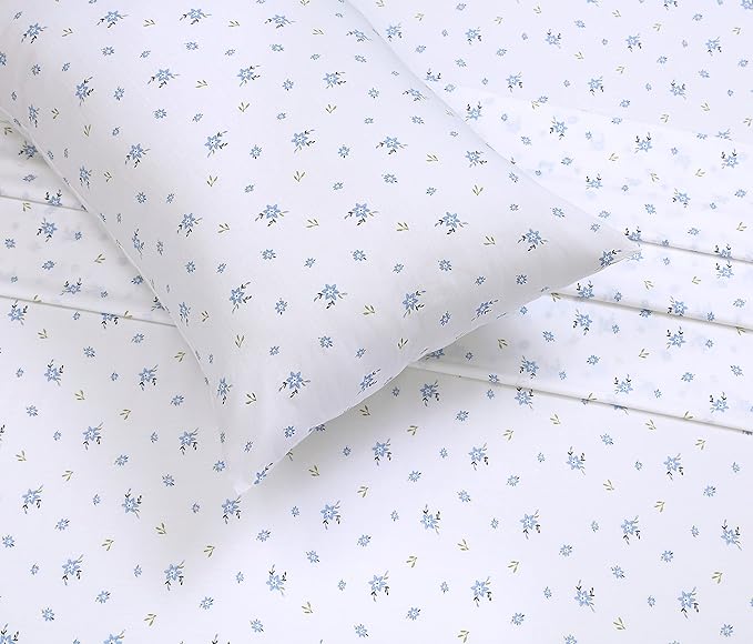 RUVANTI 100% Cotton Sheets – Twin XL Size Percale Bedding, Cooling & Breathable - Image 4