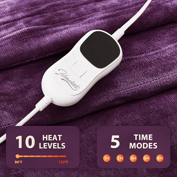 Homemate Electric Heated Blanket King Size - Image 4