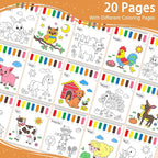 SOCOLER Paint with Water Coloring Books - Image 2
