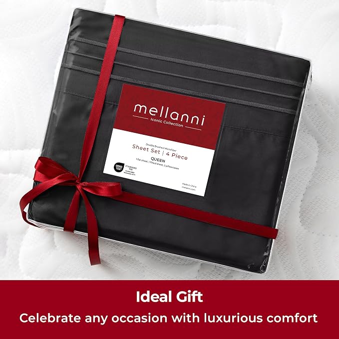 Mellanni Extra Deep Split King Sheets - Image 9