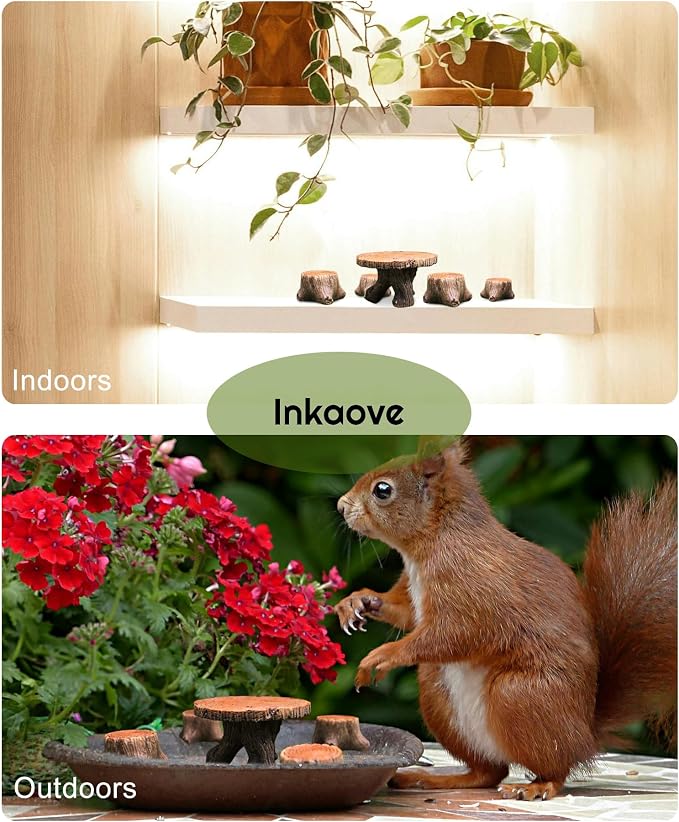 Miniature Garden Furniture Resin Table Chairs Figurines, Fairy Garden - Image 7
