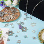 Craftdady Tibetan Style Antique Silver Alloy Pendants Cute Metal Dangle Charms - Image 3