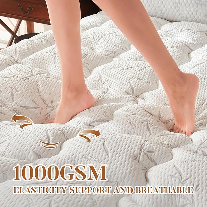 PRIMESOFT 100% Waterproof Twin XL Size Mattress Topper, Thick Pillow Top - Image 5