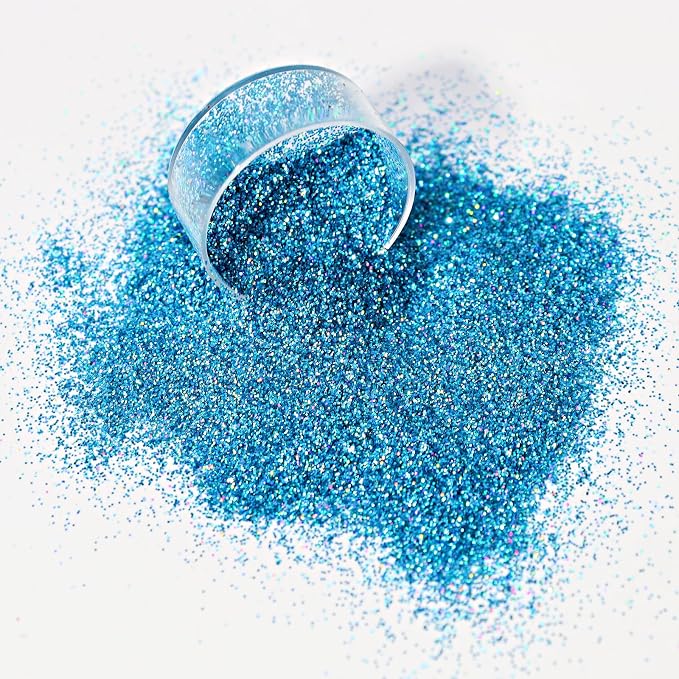 Holographic Glitter for Craft, Laser Extra Fine for Resin Arts, 0.3mm for Nail - Image 3
