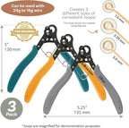 The Beadsmith Original One Step Loopers | 3-Piece Combo Pack, includes 1.5 mm - Image 3