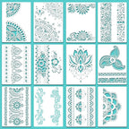 Outus 12 Pcs 8.3 x 11.7 Inch Mandala Stencils by Outus
