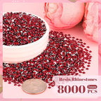 8000PCS 3mm Resin Rhinestones Bulk - Image 2