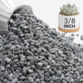 NUPICK 6 lbs Pebbles for Indoor Plants, 3/8 Inch Pea Gravel for Fish Tank by CreateAmazingChoice