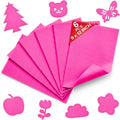 Hot Pink Soft Felt Sheets for Crafts, 1.6mm Thick, Kids' Crafts, DIY Projects by Grainear