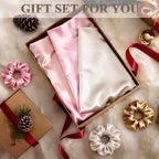 Queen Satin Pillowcase for Hair 2pc, Similar to Silk Pillow Cases, Easier Care - Image 7