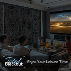 rabbitgoo Total Blackout Window Film, 35.4" x 118.1" | Sun Blocking Light - Image 7