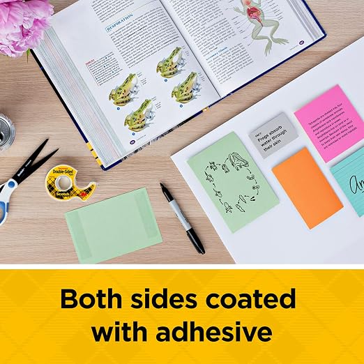 Scotch Double Sided Tape with Tape Dispenser, Office and School Supplies - Image 4