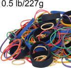 Rubber Bands Assorted Sizes Elastic Rubber Bands Office Supplies 0.5lbs | Heavy - Image 6