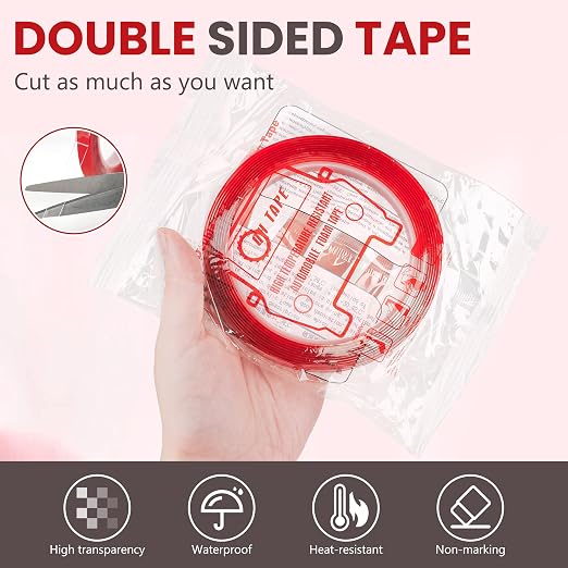 Double Sided Tape for Nails Double Tape for Nail Salon Supplies | 6 Rolls - Image 4