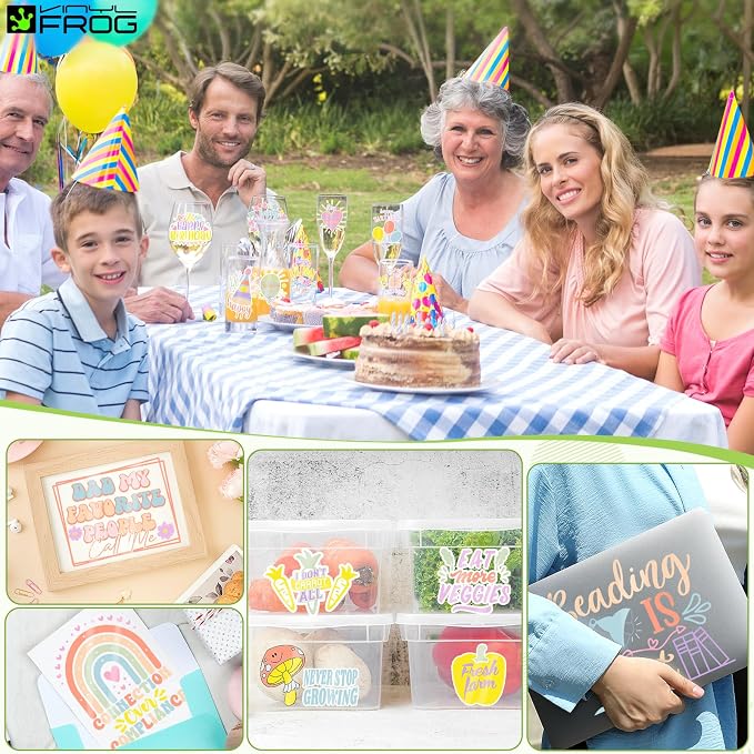 VINYL FROG Pastel Permanent Vinyl -12‘’x12'' Glossy Boho Vinyl Bundle 14 Sheets - Image 6