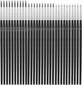 Anezus Tiny Detail Paint Brushes 30 Pcs Fine Paint Brushes Set by anezus