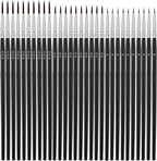 Anezus Tiny Detail Paint Brushes 30 Pcs Fine Paint Brushes Set by anezus