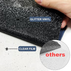 Black Glitter Heat Transfer Vinyl 12" x 5 ft HTV - Image 4