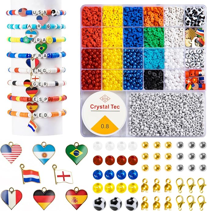 Goldwise DIY Soccer Bracelet Kit by Goldwise