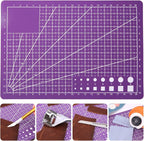 A5 Self Healing Cutting Mat Double Sided, 8.5in×6in Small Cutting Mat Craft by lokunn