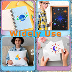 18 PCS Large Star Stencil for Painting Reusable Paint Stencils for Walls - Image 6