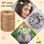 Syhood 1345 Feet Floral Vine Bind Wire Rustic Wrapping Wire - Image 6