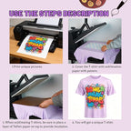Joyclub 5 PCS Unisex Sublimation Blanks Bulk Polyester T Shirts - Image 5